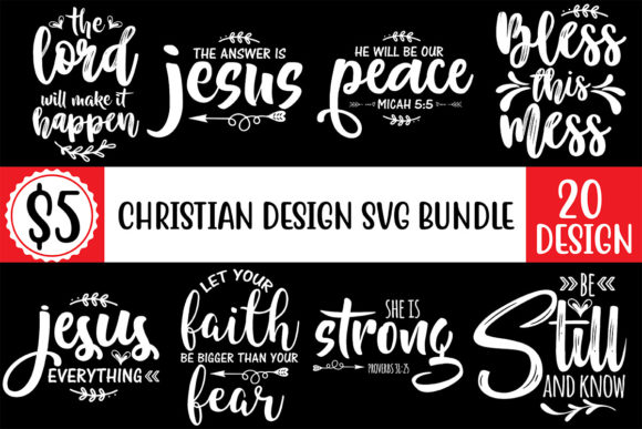 Christian Design SVG Bundle: Review for Client Bundles