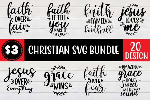Christian SVG Bundle Vol-2: Editorial Design Bundles