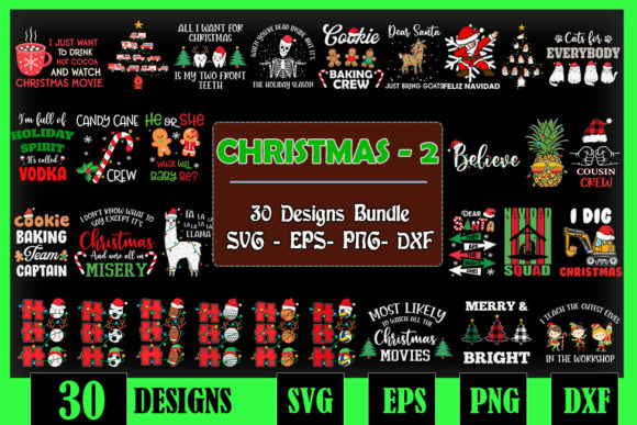 Christmas 2 Bundle SVG: Graphics & Crafts Asset Review