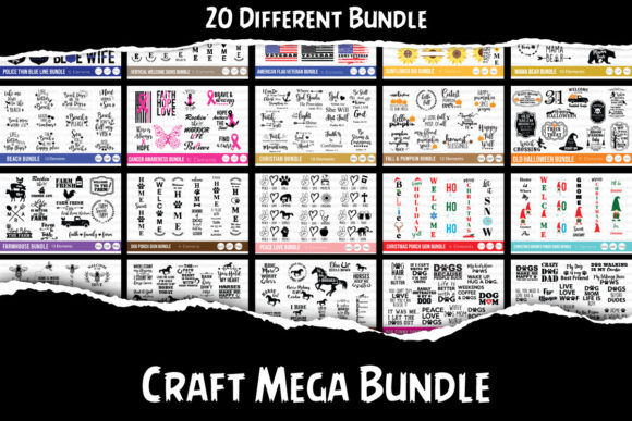 Craft Mega SVG Bundle: Reviewing Bundles for Sales