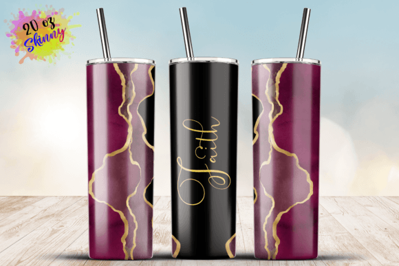 Faith Jesus 20 Oz Skinny Tumbler Wrap Graphics for Crafts
