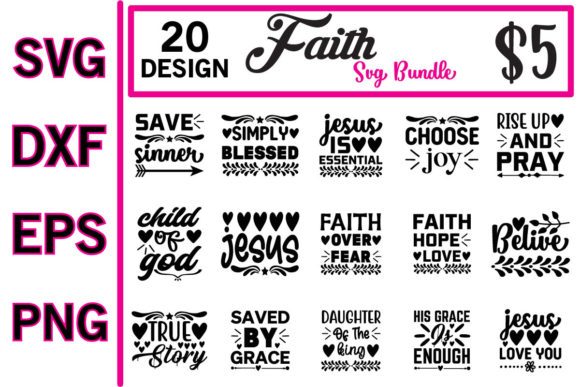 Faith SVG Bundle: Review for Crafters & Bundles