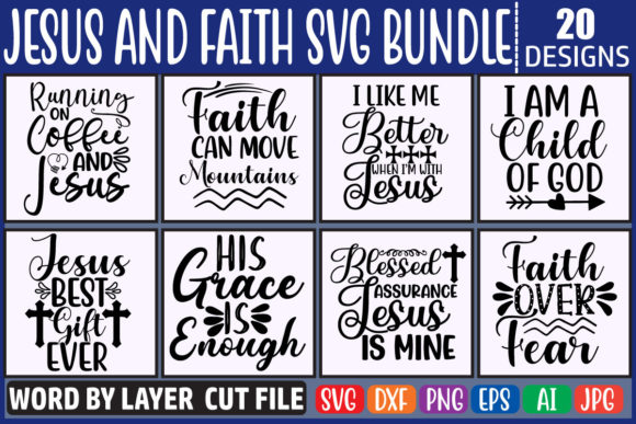 Jesus and Faith SVG Bundle Vol.4: Brand Bundles Review