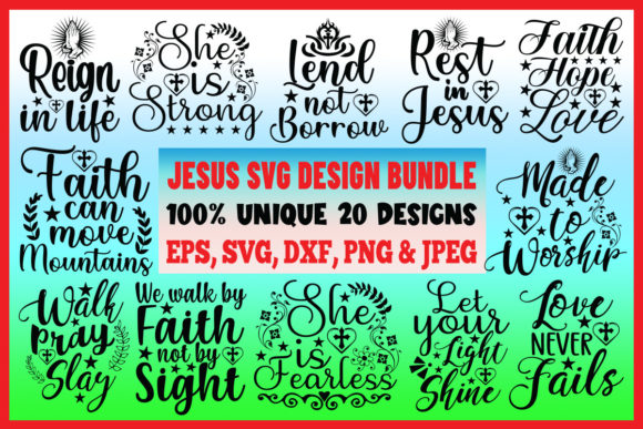 Jesus Christ SVG Design Bundle: Branding Review