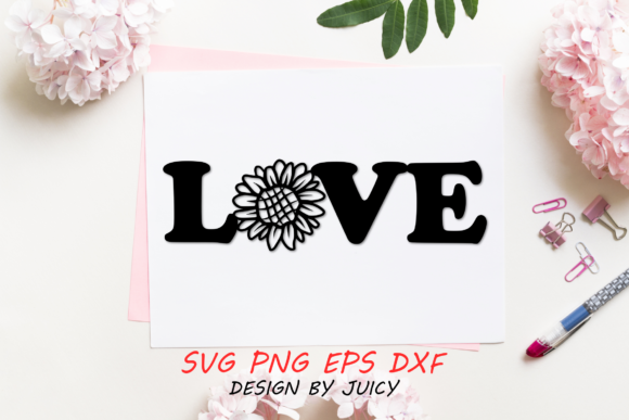 Love with Sunflower Design: Graphics & Crafts Review