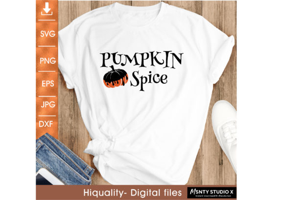 Pumpkin Spice SVG: Graphics for Fall Crafts