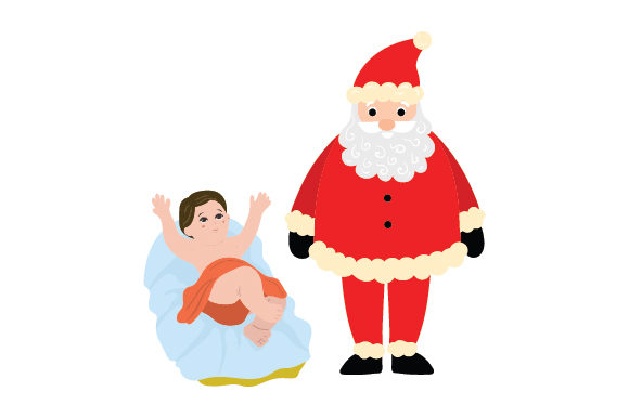 Santa Claus and Baby Jesus: Christmas Crafts Review