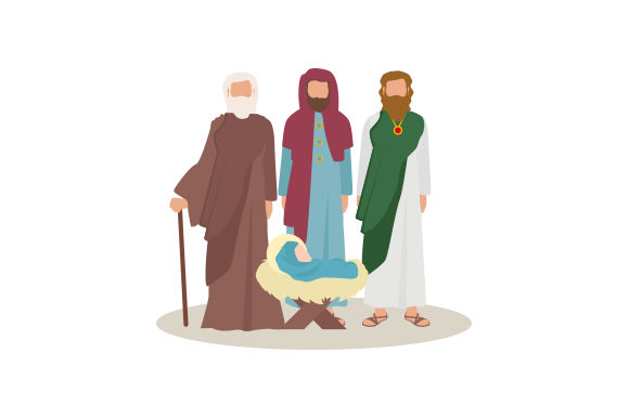 Three Wise Men and Baby Jesus: An Embroidery Review